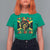 Proud To Be Jamaican T Shirt For Women Jamaica Pride Flag Girl Sunglasses - Wonder Print Shop
