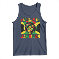 Proud To Be Jamaican Tank Top Jamaica Pride Flag Girl Sunglasses - Wonder Print Shop