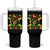 Proud To Be Jamaican Tumbler With Handle Jamaica Pride Flag Girl Sunglasses - Wonder Print Shop