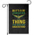 It's A Jamaican Thing Yuh Nah Guh Understand Garden Flag Jamaica Hummingbird - Wonder Print Shop