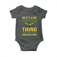 It's A Jamaican Thing Yuh Nah Guh Understand Baby Onesie Jamaica Hummingbird - Wonder Print Shop