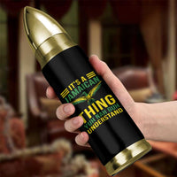 It's A Jamaican Thing Yuh Nah Guh Understand Bullet Tumbler Jamaica Hummingbird - Wonder Print Shop
