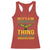 It's A Jamaican Thing Yuh Nah Guh Understand Racerback Tank Top Jamaica Hummingbird - Wonder Print Shop