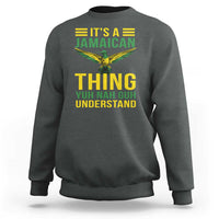It's A Jamaican Thing Yuh Nah Guh Understand Sweatshirt Jamaica Hummingbird - Wonder Print Shop