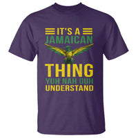 It's A Jamaican Thing Yuh Nah Guh Understand T Shirt Jamaica Hummingbird - Wonder Print Shop