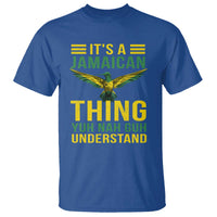 It's A Jamaican Thing Yuh Nah Guh Understand T Shirt Jamaica Hummingbird - Wonder Print Shop