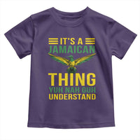 It's A Jamaican Thing Yuh Nah Guh Understand Toddler T Shirt Jamaica Hummingbird - Wonder Print Shop