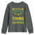 It's A Jamaican Thing Yuh Nah Guh Understand Youth Sweatshirt Jamaica Hummingbird - Wonder Print Shop