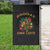Reggae One Love Garden Flag Rasta Music Jamaican Pride Headphones Lion - Wonder Print Shop