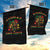 Reggae One Love Garden Flag Rasta Music Jamaican Pride Headphones Lion - Wonder Print Shop