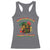 Reggae One Love Racerback Tank Top Rasta Music Jamaican Pride Headphones Lion - Wonder Print Shop