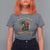 Reggae One Love T Shirt For Women Rasta Music Jamaican Pride Headphones Lion - Wonder Print Shop