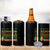 Rasta Reggae Music 4 in 1 Can Cooler Tumbler Funny I Might Look Like I'm Listening But I'm Playing My Guitar - Wonder Print Shop