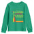 Rasta Reggae Music Youth Sweatshirt Funny I Might Look Like I'm Listening But I'm Playing My Guitar - Wonder Print Shop