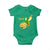 Proud Jamaican Baby Onesie Jamaica Flag Hummingbird Hibiscus - Wonder Print Shop