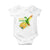 Proud Jamaican Baby Onesie Jamaica Flag Hummingbird Hibiscus - Wonder Print Shop