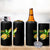 Proud Jamaican 4 in 1 Can Cooler Tumbler Jamaica Flag Hummingbird Hibiscus - Wonder Print Shop