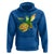 Proud Jamaican Hoodie Jamaica Flag Hummingbird Hibiscus - Wonder Print Shop