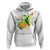 Proud Jamaican Hoodie Jamaica Flag Hummingbird Hibiscus - Wonder Print Shop