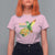 Proud Jamaican T Shirt For Women Jamaica Flag Hummingbird Hibiscus - Wonder Print Shop