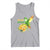 Proud Jamaican Tank Top Jamaica Flag Hummingbird Hibiscus - Wonder Print Shop