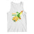 Proud Jamaican Tank Top Jamaica Flag Hummingbird Hibiscus - Wonder Print Shop