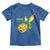 Proud Jamaican Toddler T Shirt Jamaica Flag Hummingbird Hibiscus - Wonder Print Shop