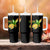 Proud Jamaican Tumbler With Handle Jamaica Flag Hummingbird Hibiscus - Wonder Print Shop