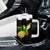 Proud Jamaican Tumbler With Handle Jamaica Flag Hummingbird Hibiscus - Wonder Print Shop
