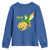 Proud Jamaican Youth Sweatshirt Jamaica Flag Hummingbird Hibiscus - Wonder Print Shop