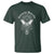 Funny Moth T Shirt Antisocial Butterfly Vintage Myth Superstitions - Wonder Print Shop