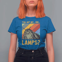 Funny Moth T Shirt For Women Y'all Got Any Lamps Insect Meme - Wonder Print Shop
