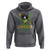 Proud Jamaican Gyal Hoodie Afro Black Girls Jamaica Flag - Wonder Print Shop