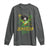 Proud Jamaican Gyal Long Sleeve Shirt Afro Black Girls Jamaica Flag - Wonder Print Shop