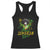 Proud Jamaican Gyal Racerback Tank Top Afro Black Girls Jamaica Flag - Wonder Print Shop
