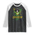 Proud Jamaican Gyal Raglan Shirt Afro Black Girls Jamaica Flag - Wonder Print Shop
