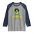 Proud Jamaican Gyal Raglan Shirt Afro Black Girls Jamaica Flag - Wonder Print Shop