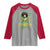Proud Jamaican Gyal Raglan Shirt Afro Black Girls Jamaica Flag - Wonder Print Shop