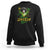 Proud Jamaican Gyal Sweatshirt Afro Black Girls Jamaica Flag - Wonder Print Shop