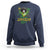 Proud Jamaican Gyal Sweatshirt Afro Black Girls Jamaica Flag - Wonder Print Shop