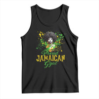 Proud Jamaican Gyal Tank Top Afro Black Girls Jamaica Flag - Wonder Print Shop