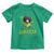 Proud Jamaican Gyal Toddler T Shirt Afro Black Girls Jamaica Flag - Wonder Print Shop