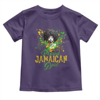 Proud Jamaican Gyal Toddler T Shirt Afro Black Girls Jamaica Flag - Wonder Print Shop