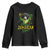 Proud Jamaican Gyal Youth Sweatshirt Afro Black Girls Jamaica Flag - Wonder Print Shop