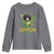 Proud Jamaican Gyal Youth Sweatshirt Afro Black Girls Jamaica Flag - Wonder Print Shop