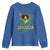 Proud Jamaican Gyal Youth Sweatshirt Afro Black Girls Jamaica Flag - Wonder Print Shop