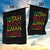 Who Jah Bless No Man Curse Garden Flag Jamaica Flag Rasta Reggae Roots - Wonder Print Shop