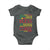 Who Jah Bless No Man Curse Baby Onesie Jamaica Flag Rasta Reggae Roots - Wonder Print Shop