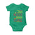 Who Jah Bless No Man Curse Baby Onesie Jamaica Flag Rasta Reggae Roots - Wonder Print Shop
