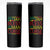 Who Jah Bless No Man Curse Skinny Tumbler Jamaica Flag Rasta Reggae Roots - Wonder Print Shop